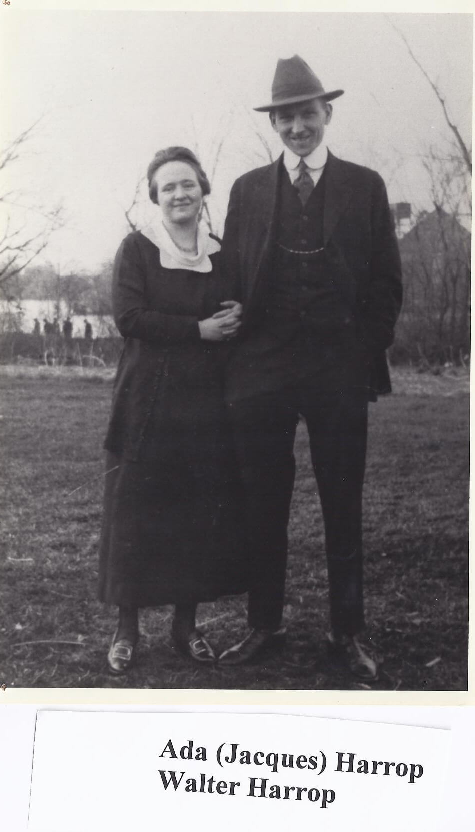 Auntie Ada and Walter Harrop